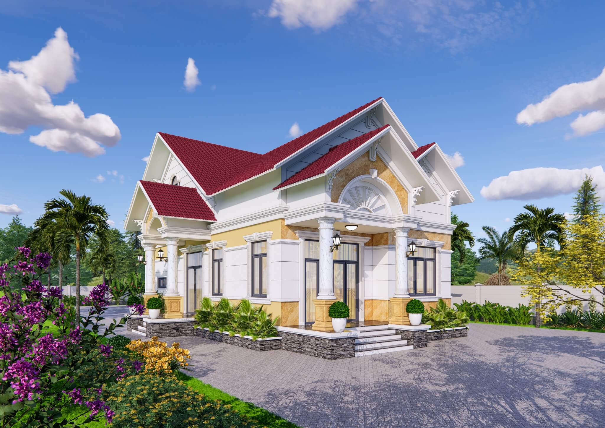 TOP 5 XÂY NHÀ MÁI THÁI ĐỊNH QUÁN ĐỒNG NAI 5